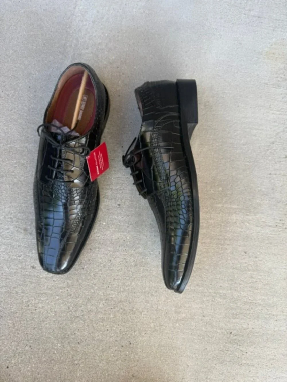 Stacy adams gabardo wide NIB